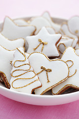 Image showing white gingerbreads