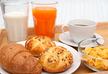 Image showing Breakfast in Bed