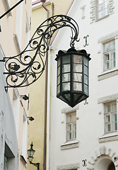 Image showing the old street lamp 