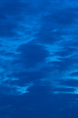 Image showing Blue Evening Sky