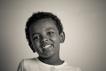 Image showing Smiling Ethiopian boy