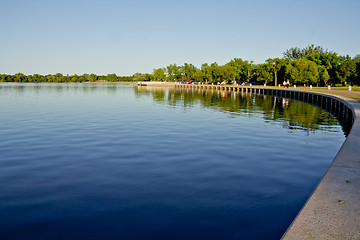 Image showing Wascana lake shores