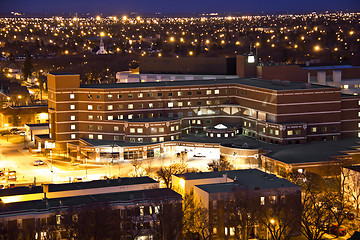 Image showing Regina at night