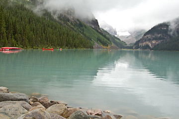 Image showing The magnificent Lake Louis 