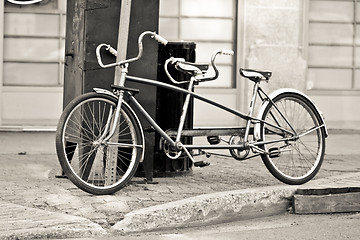 Image showing Two seater bike