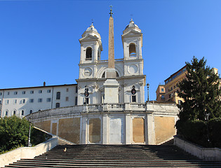 Image showing Rome - Spanish Steps