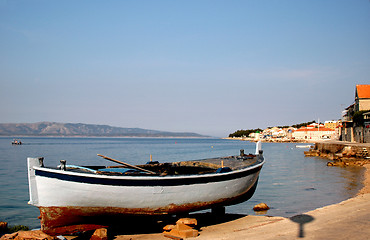 Image showing boat on land