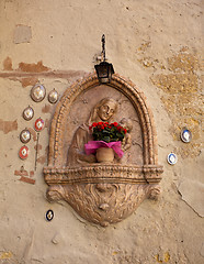 Image showing Shrine to Mary and Jesus