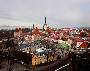 Image showing Old town of Tallinn