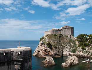 Image showing Medieval fort in Dubrovnik