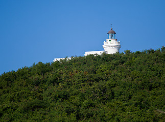 Image showing Old lighthouse at Cape San Juan