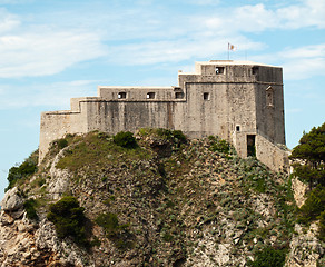 Image showing Medieval fort in Dubrovnik