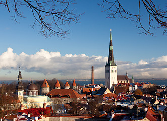 Image showing Old town of Tallinn