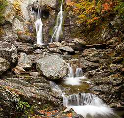 Image showing Bash Bish falls in Berkshires