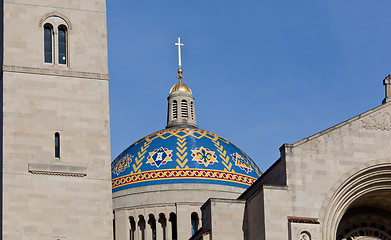 Image showing Basilica of the National Shrine of the Immaculate Conception