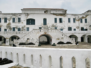 Image showing Elmina Castle in Ghana entrance