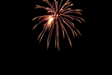 Image showing Firecrackers In The Sky