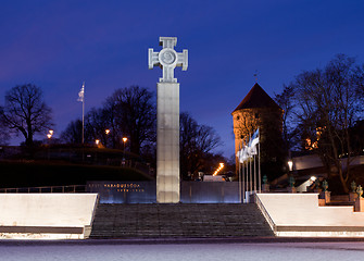 Image showing War memorial in Tallinn