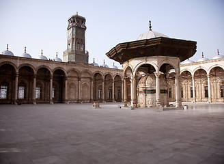 Image showing Old mosque in the Citadel in Cairo