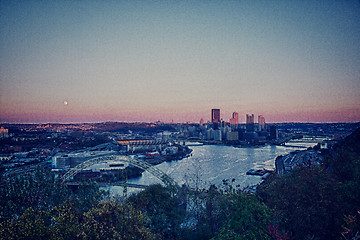 Image showing HDR image of Pittsburgh