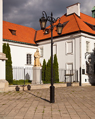 Image showing Monk Statue