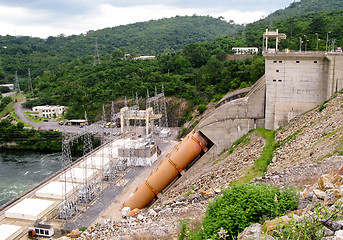 Image showing Hydro Electric Plant in Ghana