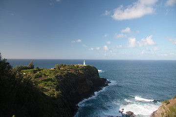 Image showing Kilauae Lighthouse off Kauai