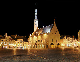 Image showing Raekoja square in Tallinn