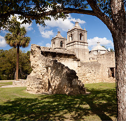 Image showing San Antonio Mission Concepcion in Texas