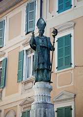 Image showing Statue of Borremeo