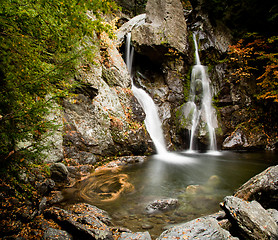 Image showing Bash Bish falls in Berkshires