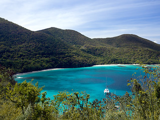 Image showing Hawksnest Bay on St John