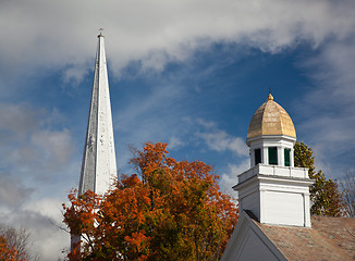 Image showing Manchester Vermont in Fall