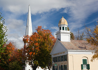 Image showing Manchester Vermont in Fall