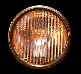 Image showing Isolated headlamp