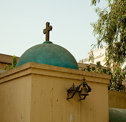 Image showing Coptic Christian tomb in Cairo