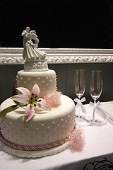 Image showing Wedding Cake