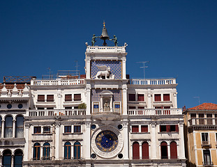 Image showing Clock Tower in St Mark's Square