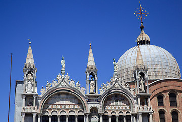 Image showing Detail St Mark's church