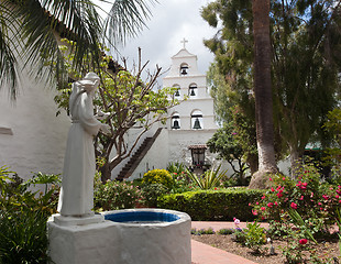 Image showing Mission San Diego de Alcala