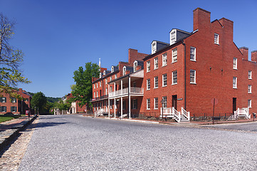 Image showing Main street of Harpers Ferry a national park