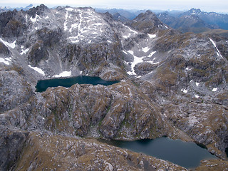 Image showing Mountains near Queenstown in New Zealand