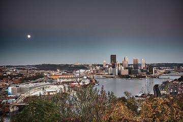 Image showing HDR image of Pittsburgh