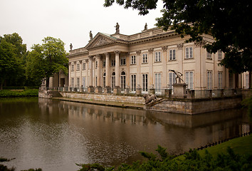 Image showing Royal Palace in Lazienki Park
