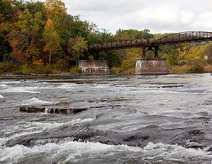 Image showing Bridge in Ohiopyle