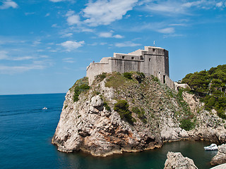 Image showing Medieval fort in Dubrovnik