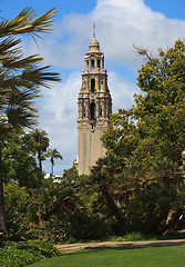 Image showing California Tower in Balboa Park