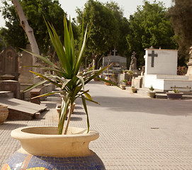 Image showing Coptic Christian tomb in Cairo