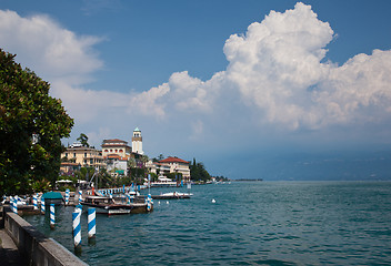 Image showing Harbor at Gardone