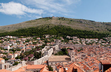 Image showing Dubrovnik roofs